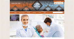 Desktop Screenshot of deltagloves.com